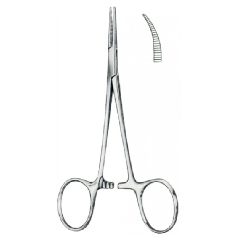 Micro-Mosquito Hemostatic Forceps BJ Curved 10cm4