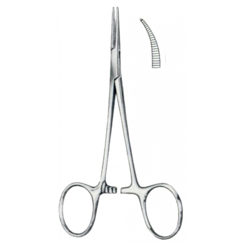  Micro-Mosquito Hemostatic Forceps BJ Curved 12 12cm4 34